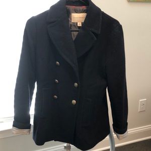Banana Republic Navy Pea Coat